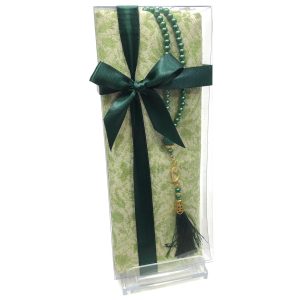 Home 99 Prayer Rug/Prayer Beads gift set