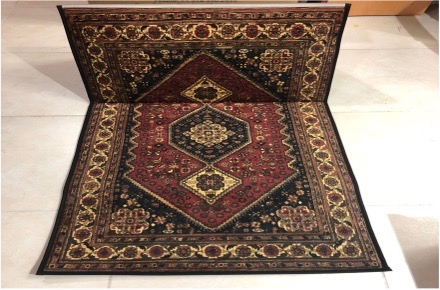 Back-rest Prayer Rug 1 Back-rest Prayer Rug