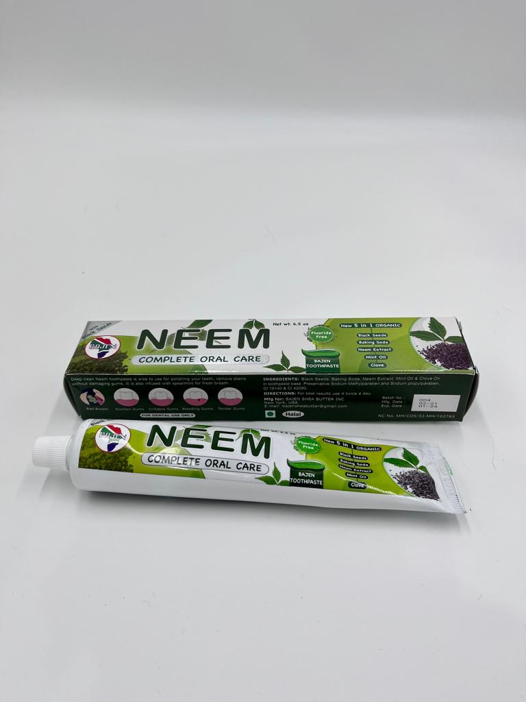 Neem Toothpaste (Flouride-Free) 5 Active Ingredients including Black Seed and More 3 Neem Toothpaste (Flouride-Free) 5 Active Ingredients including Black Seed and More - Image 3